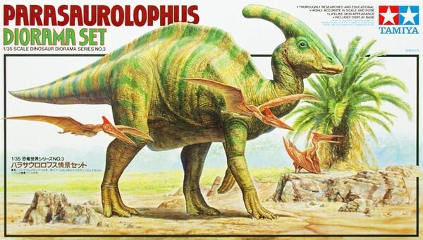 Tamiya TM60103 1/35 PARASAUROLOPHUS Diorama Set