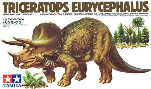 Tamiya TM60201 1/35 Triceratops Eurycephalus