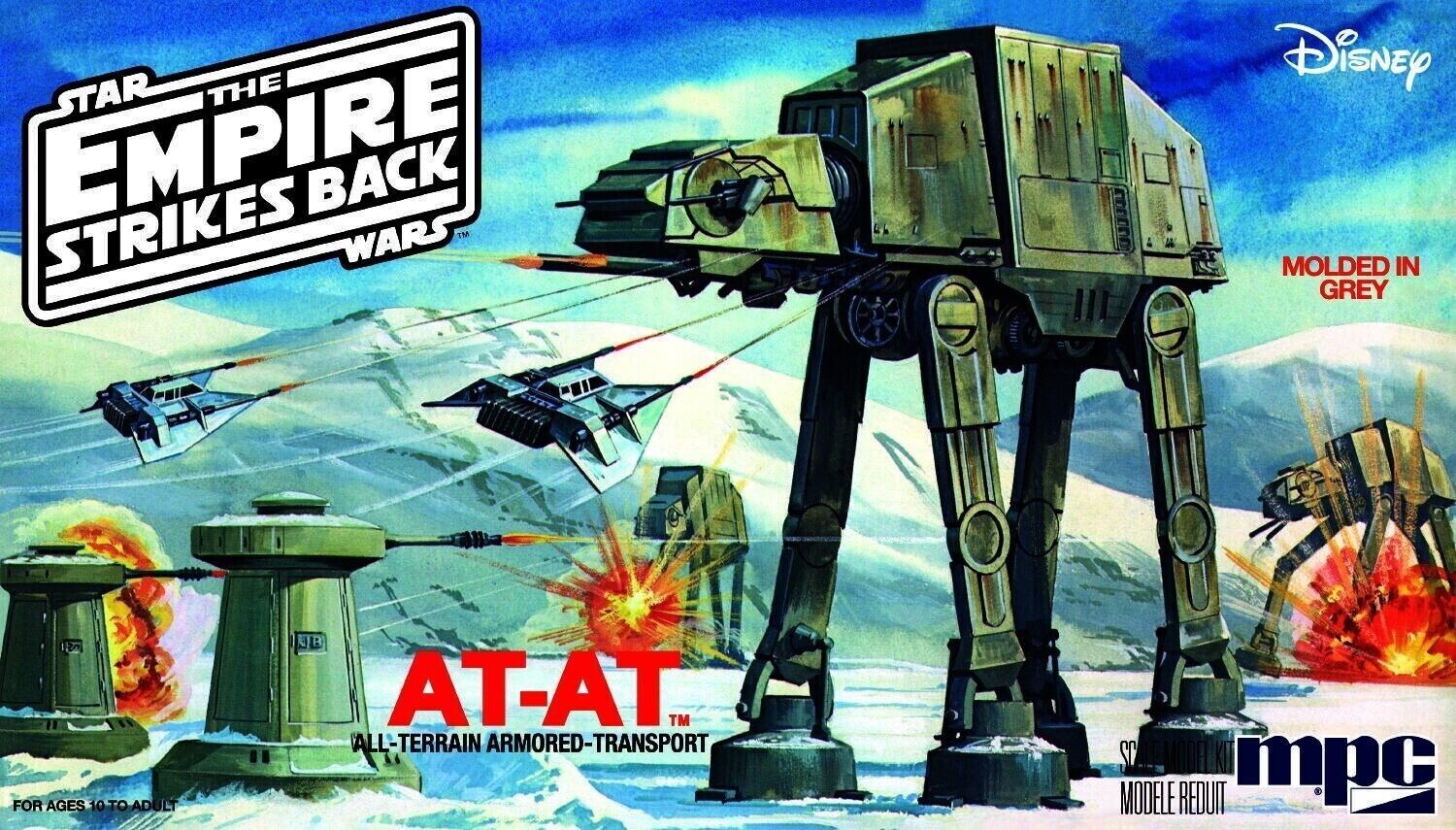 MPC MPC950 1/100 STAR WARS - The Empire Strikes Back AT- AT ( All - Terrain Amored - Transport )