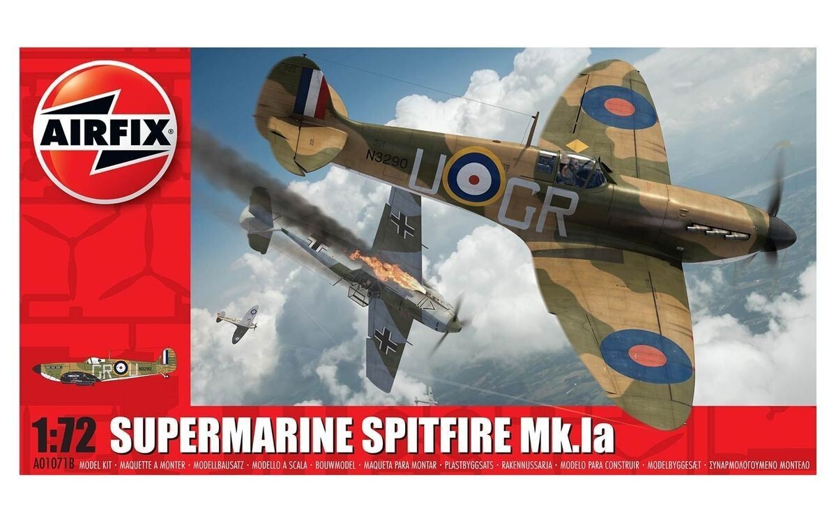 Airfix AF01071B 1/72 Supermarine Spitfire Mk.Ia