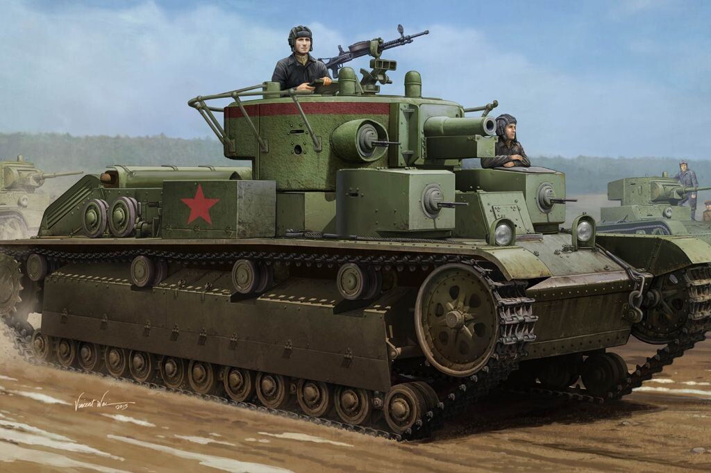 Hobby Boss HB83852 1/35 Soviet T-28 Medium Tank