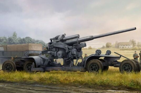 Hobby Boss HB84545 1/35  German 12,8cm Flak 40