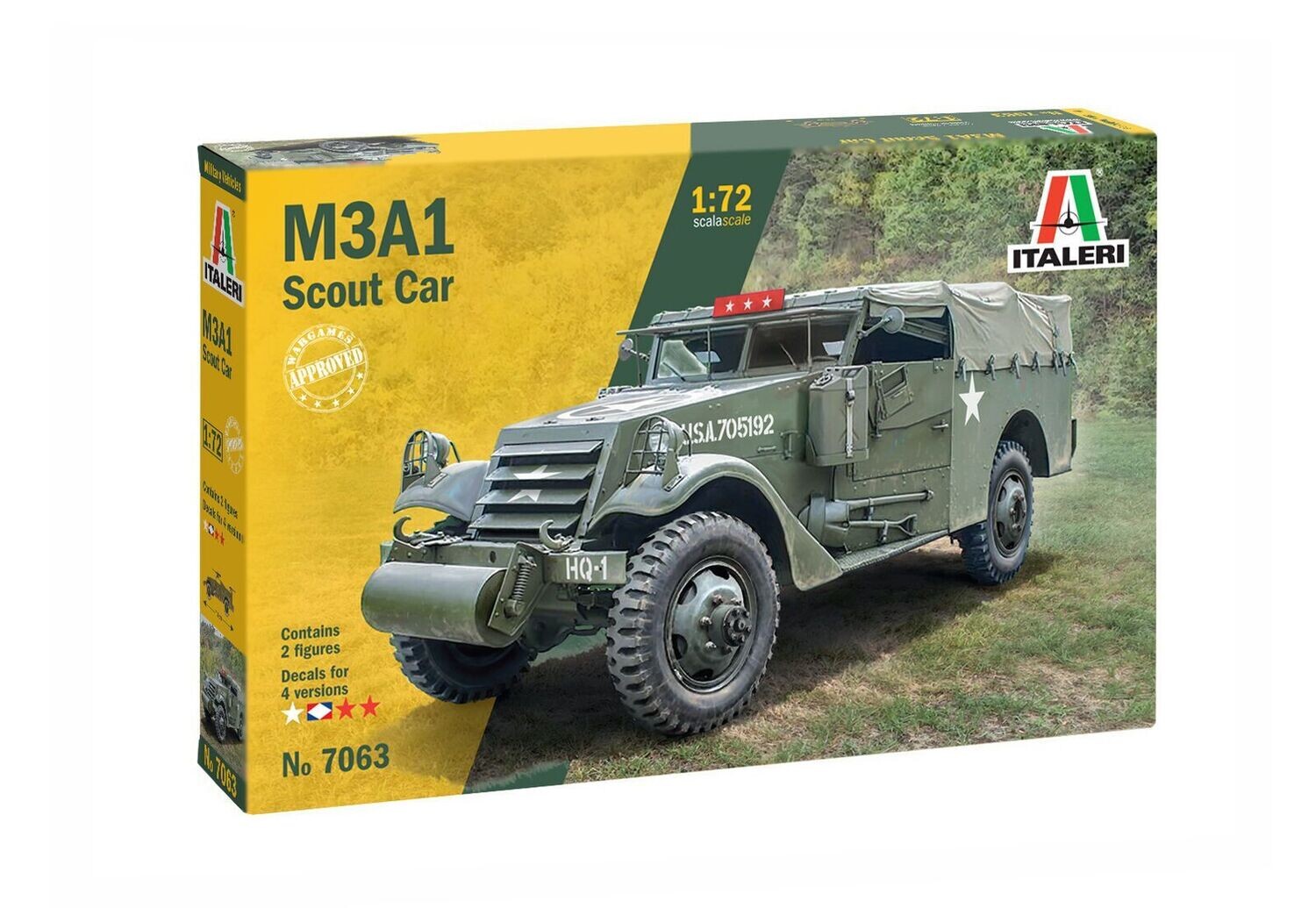 Italeri IT7063 1/72  M3 Scout Car