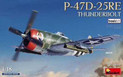 Miniart MA48009 1/48 P- 47D -25RE Thunderbolt - Basic Kit