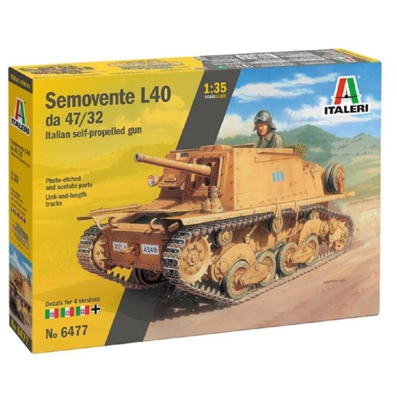 Italeri IT6477 1/35 Semovente L 40 da 47/32