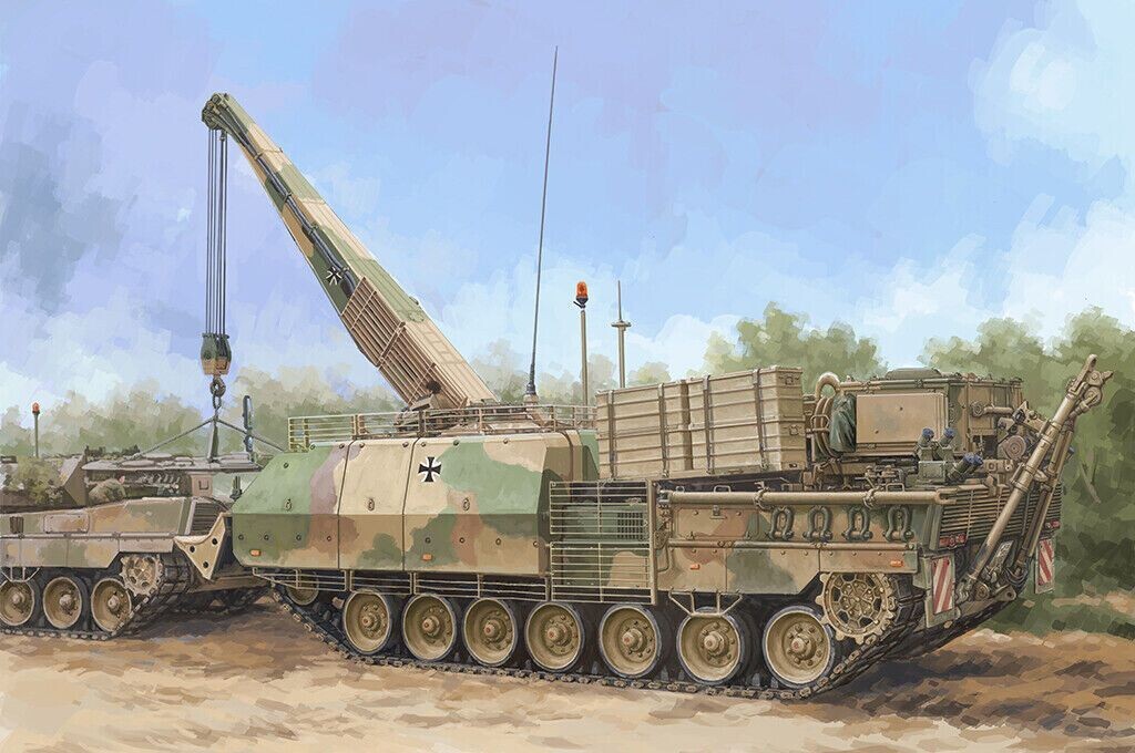 Hobby Boss HB84566 1/35 Bergepanzer BPz3A1 “Buffalo” ARV