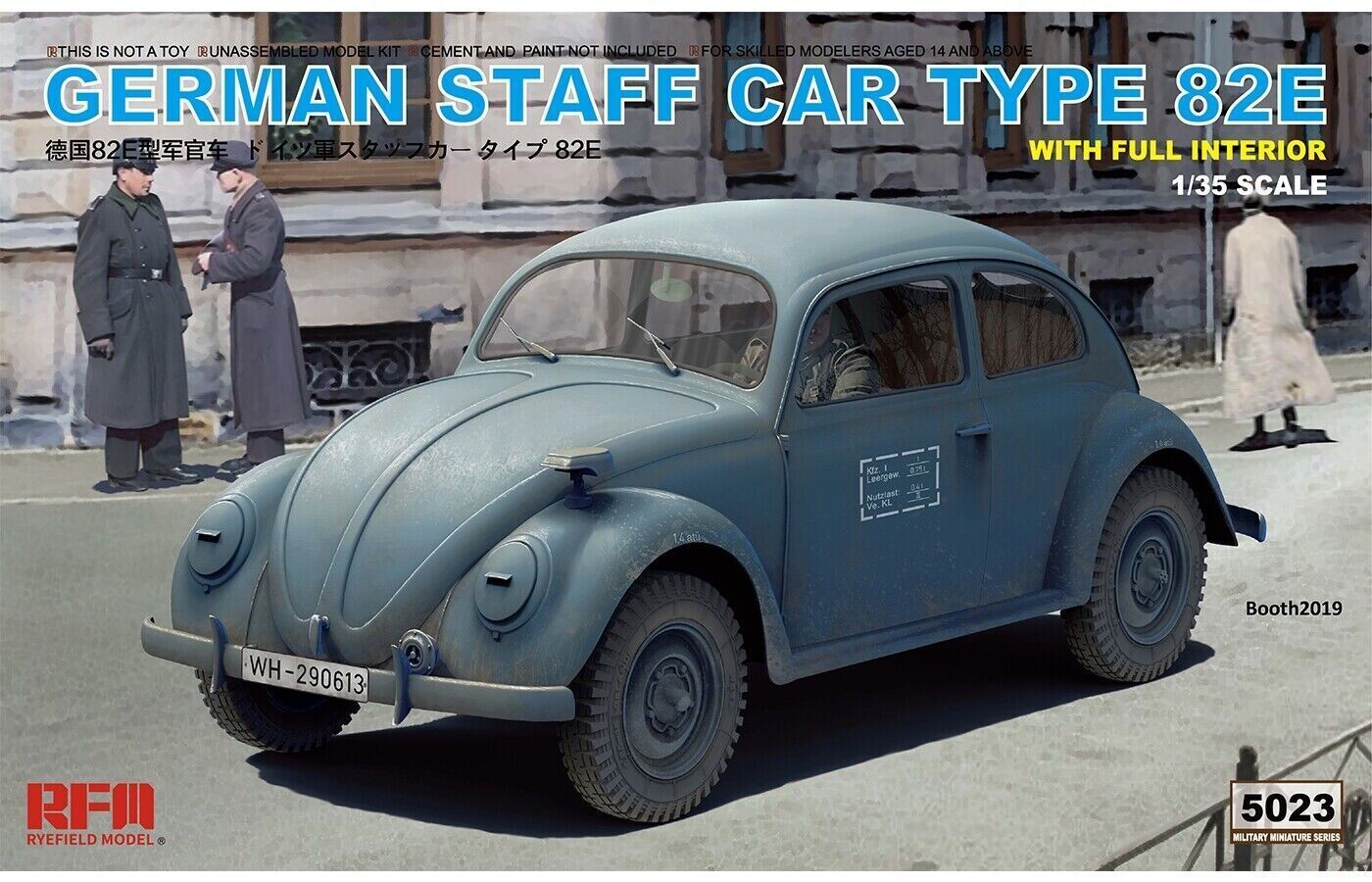 RYE FIELD MODEL RM5023 1/35 German Staff Car Type 82E with full Interior
