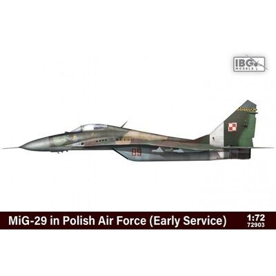 IBG IBG72903 1/72 MiG-29 in Polish Air Force ( Early Service ) ( LIMITED EDITION - include additional 3d printed parts )