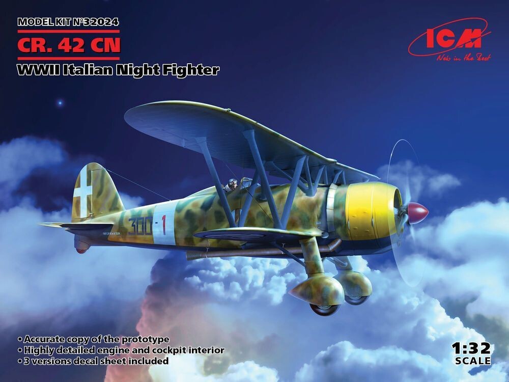 ICM ICM32024 1/32 CR. 42CN WWII Italian Night Fighter