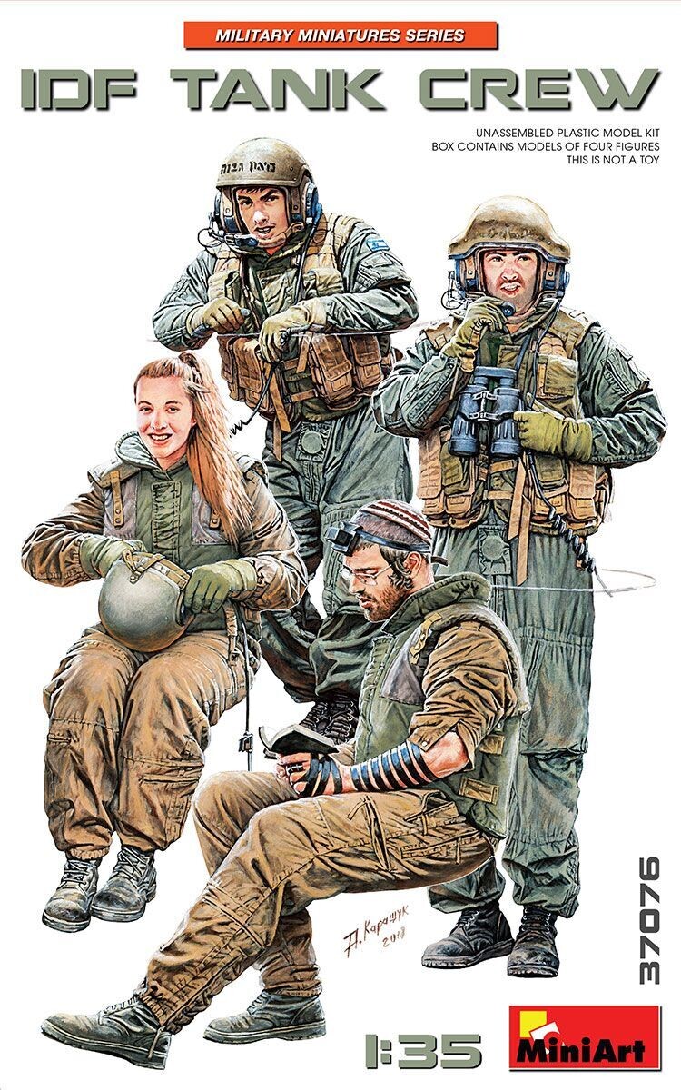 Miniart MA37076 1/35  IDF Tank Crew