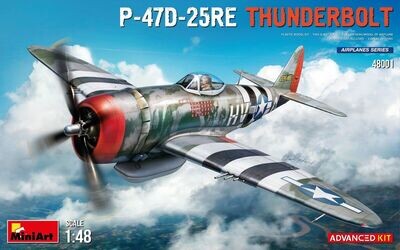 Miniart MA48001 1/48 P-47D-25RE Thunderbolt - Advanced Kit
