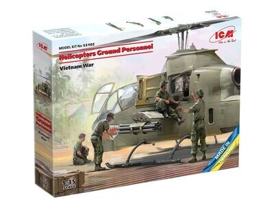 ICM ICM53102 1/35 Helicopters Ground Personnel - Vietnam War