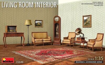 Miniart MA35646 1/35 Living Room Interior