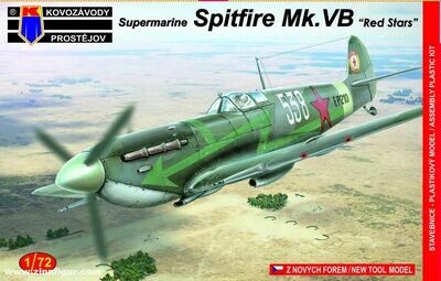 KP Model KPM0068 1/72 Supermarine Spitfire Mk. Vb "Red Stars"