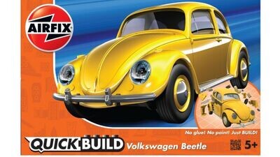 Airfix AFJ6023 VW Beetle Yellow ( Quickbuild )