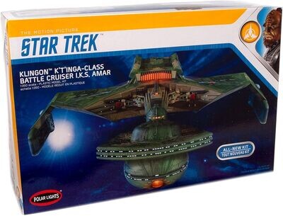 Polar Lights POL950 1/350 Star Trek Klingon K't'inga-Class Battle Cruiser I.K.S. Amar