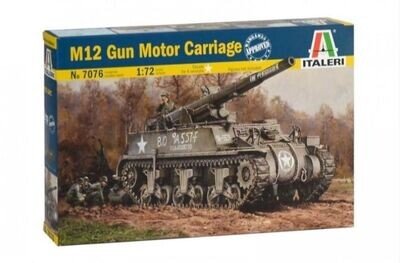 Italeri IT7076 1/72 M12 Motor Gun Carriage