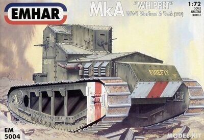 Emhar EM5004 1/72 Mk. A Whippet WWI Medium A Tank