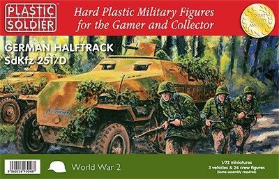 Plastic Soldier PSCV20006 1/72 Sd.Kfz. 251/D German Halftrack