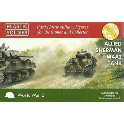 Plastic Soldier PSCV20034 1/72 Sherman M4A2