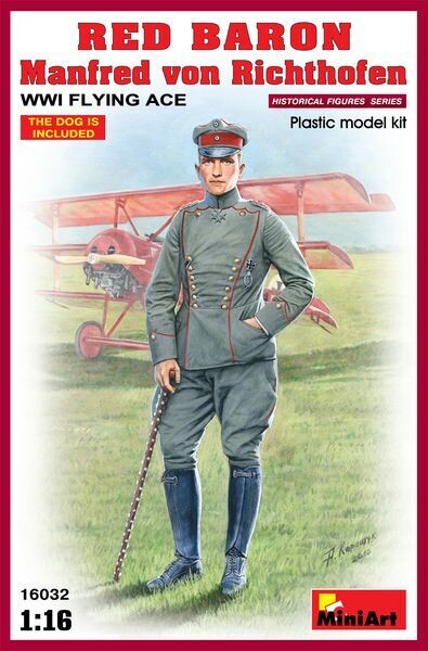 Miniart MA16032 1/16 THE RED BARON - Manfred von Richthofen - WW.1 FLYING ACE