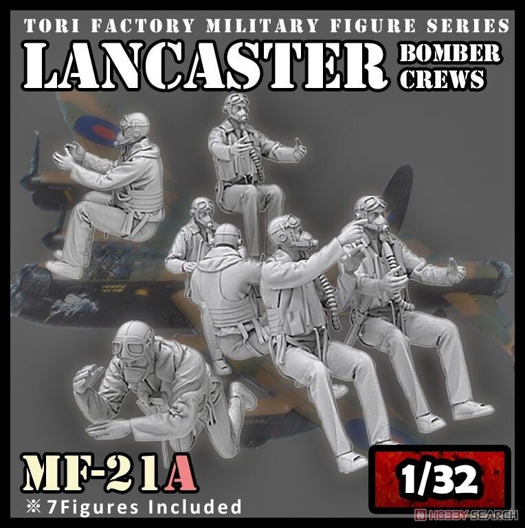 Tori Factory ZLPMF21A 1/32 Lancaster Bomber Crew