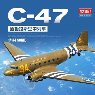 Academy 12633 1/144 USAAF C- 47 Skytrain