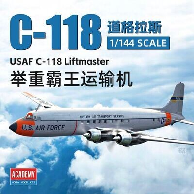 Academy 12634 1/144 USAF C-118 Liftmaster