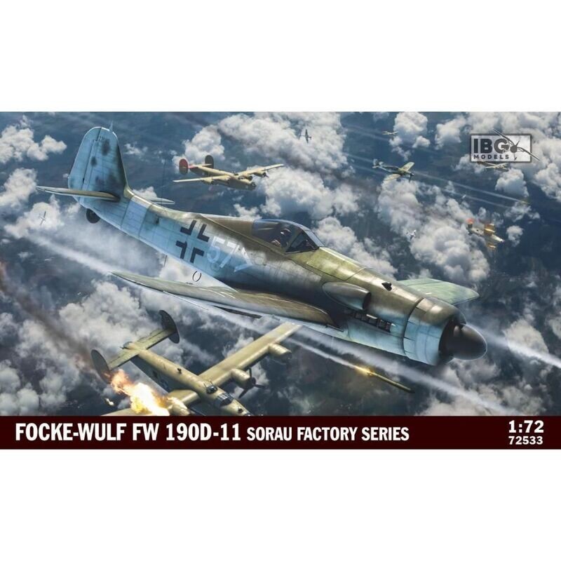 IBG IBG72533 1/72 Focke-Wulf Fw 190 D-11 'Sorau' Factory Series