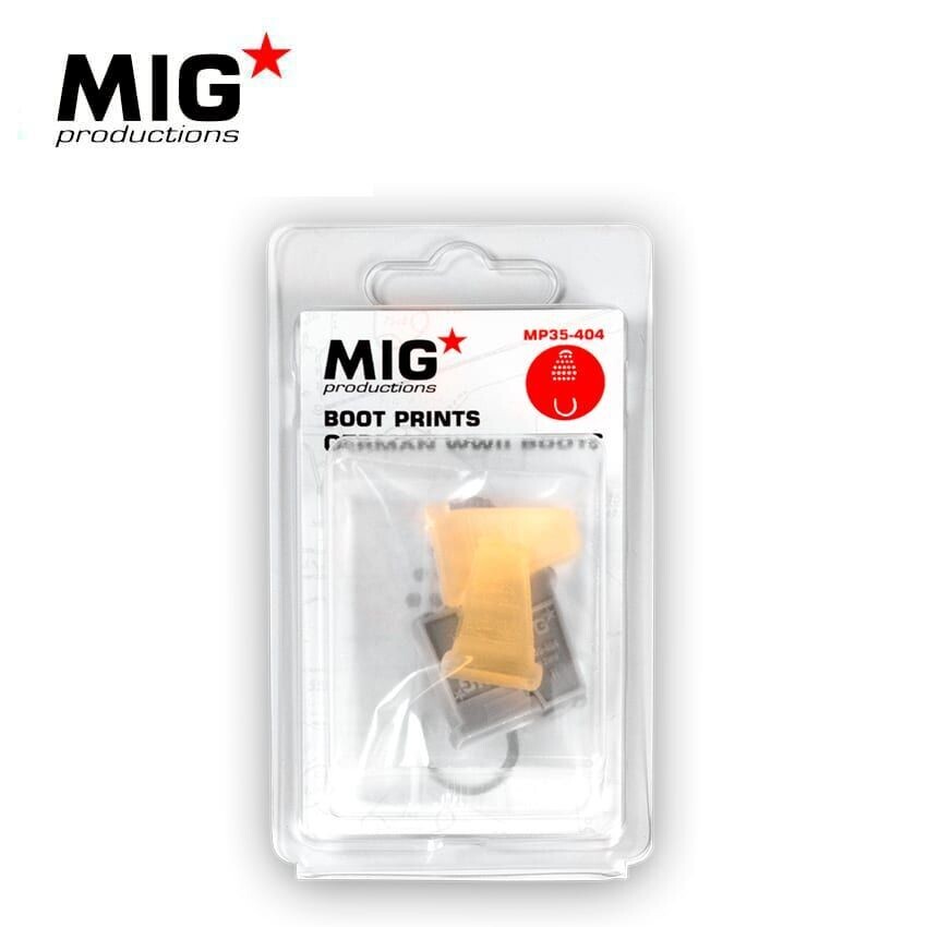 Mig MIG35404 BOOT PRINTS - German WW.II Boots