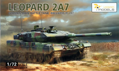 VESPID VS720014 1/72 Leopard 2A7 German MBT