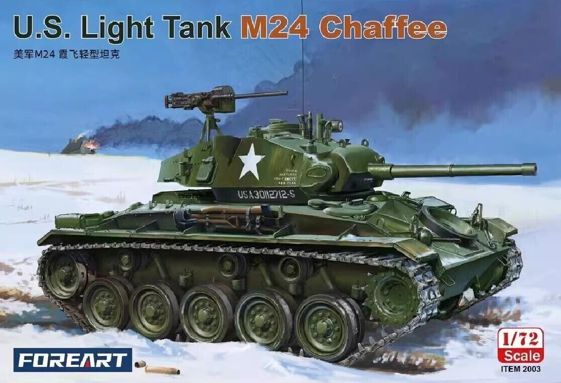Fore Hobby FOR2003 1/72  U.S. M24 Chaffee - leichter Tank