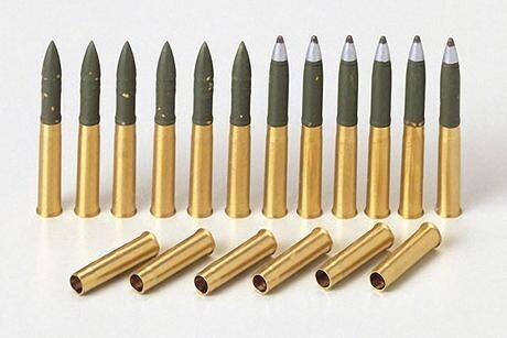 TAMIYA TM35191 1/35 M4 Sherman Brass 75mm projectiles