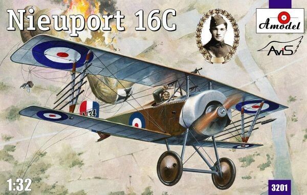 Amodel AMO3201 1/32 French fighter Nieuport 16C ( Lt.Albert Ball )