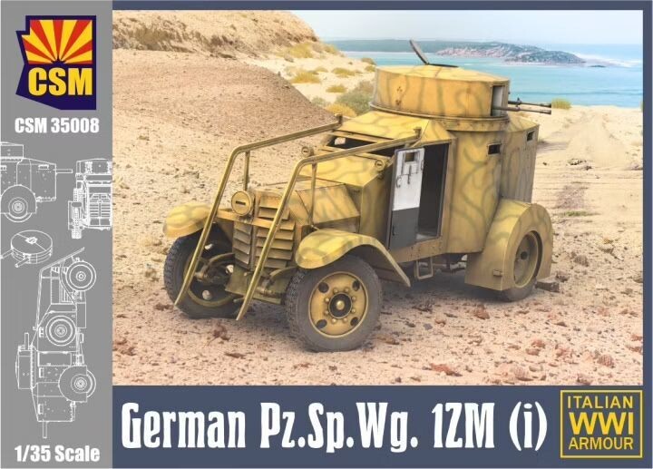 COPPERSTATE CSM35008 1/35 German Pz.Sp.Wg. 1ZM (i)