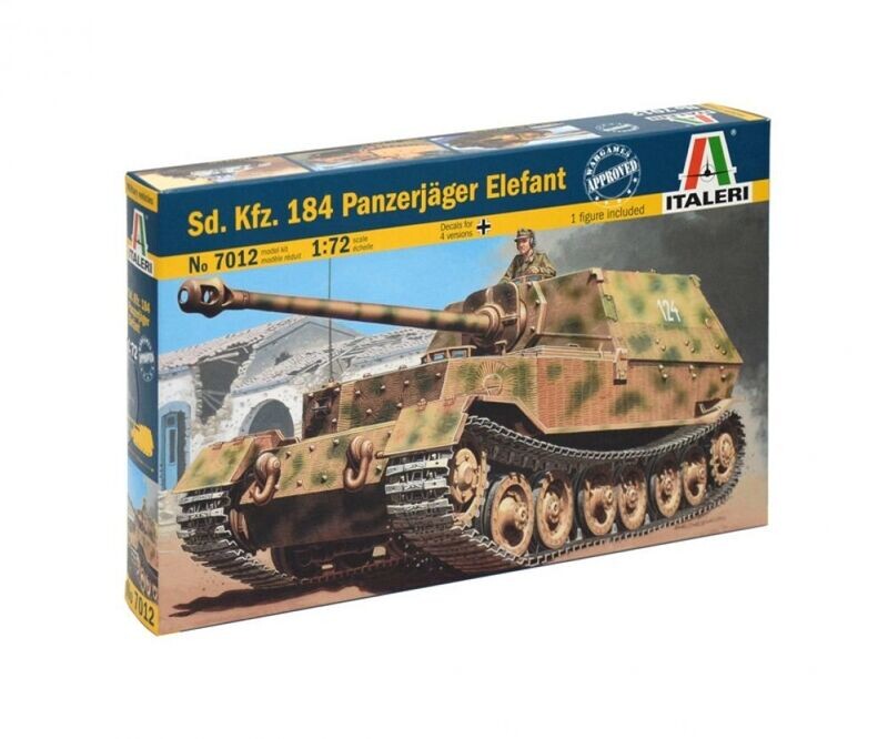 Italeri IT7012 1/72 Sd.Kfz.184 Panzerjager Elefant