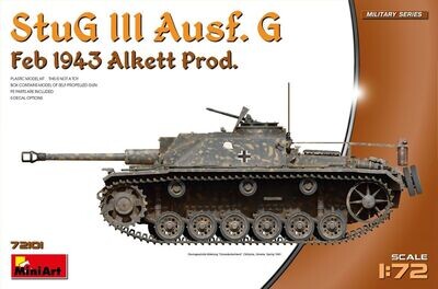 Miniart MA72101 1/72 StuG. III , Ausf.G Feb. 1943 - Alkett Prod.