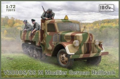 IBG IBG72073 1/72 V3000S/SS M - German Halftrack "Maultier"