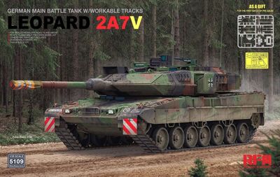 RYE FIELD MODEL RM5109 1/35 German MBT - Leopard 2A7V w/workable Tracks