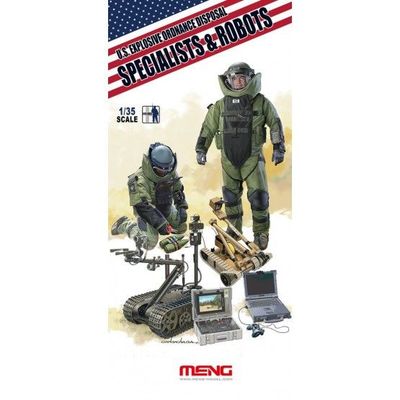 MENG HS003 1/35 Explosive Ordnance Disposal Specialists & Robots