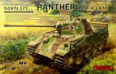 Meng TS035 1/35 Sd.Kfz.171 Panther Ausf. A late