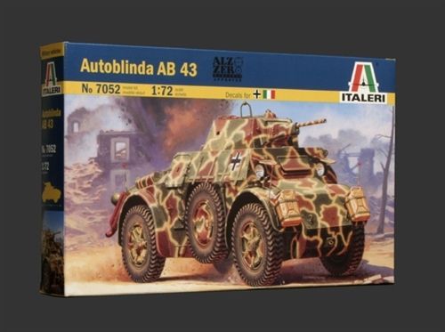 Italeri IT7052 1/72 Autoblinda AB 43