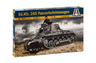Italeri IT7072 1/72 Sd.Kfz.265 Kleiner Panzerbefehlswagen