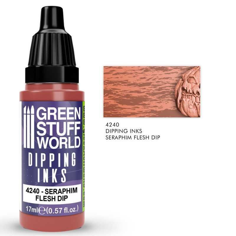 Green Stuff World GSW4240  Dipping Ink ,17 ml - Seraphim Flesh Dip