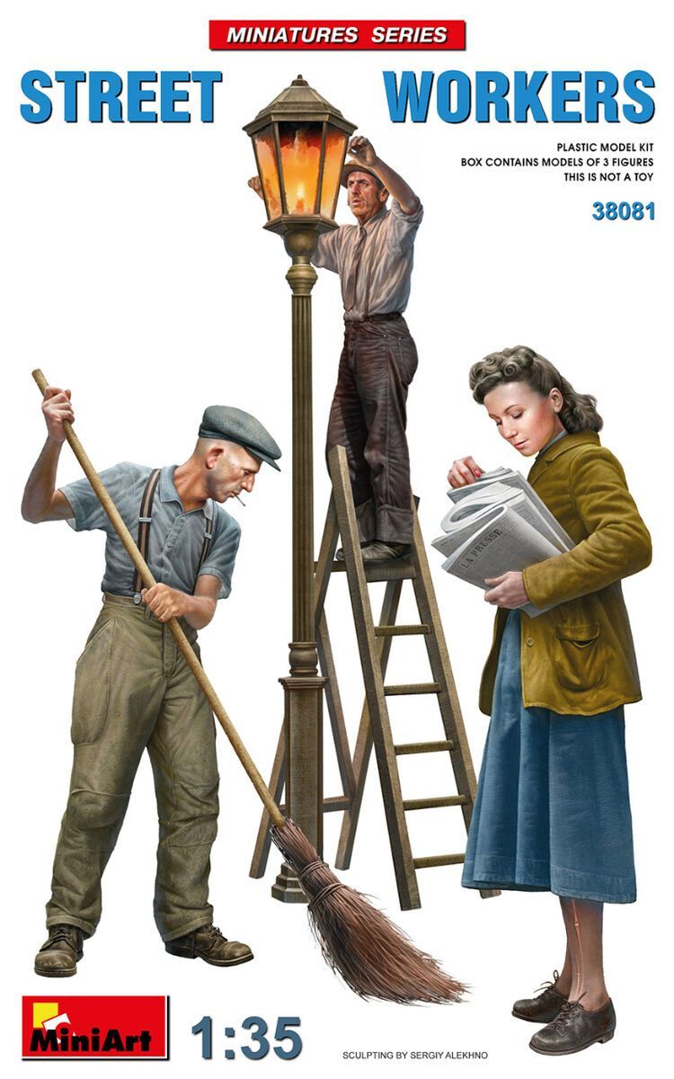Miniart MA38081 1/35 Street Workers