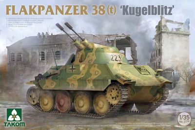 TAKOM TAK2179 1/35 Flakpanzer 38(t) "Kugelblitz"