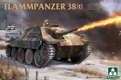 TAKOM TAK2180 1/35 Flammpanzer 38(t)