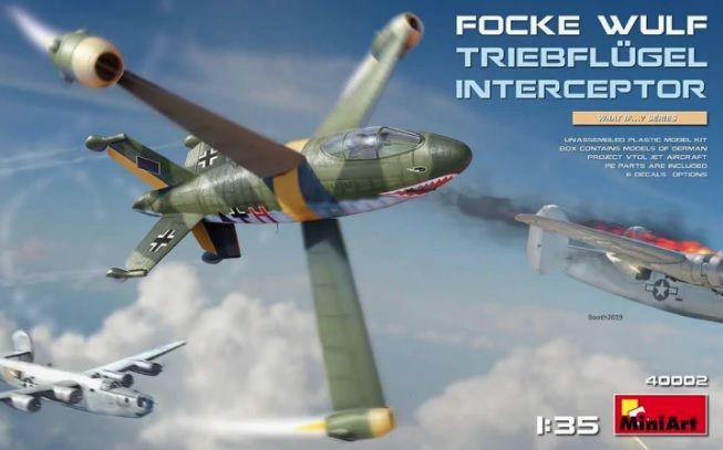 Miniart MA40002 1/35 Focke - Wulf Triebflügel Interceptor