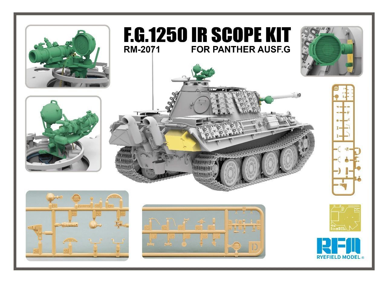 RYEFIELD RM2071 1/35 F.G.1250 IR Scope Kit ( for Panther...)