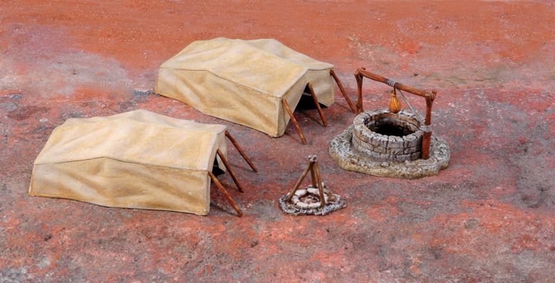 Italeri IT6148 1/72 Desert Well and Tents